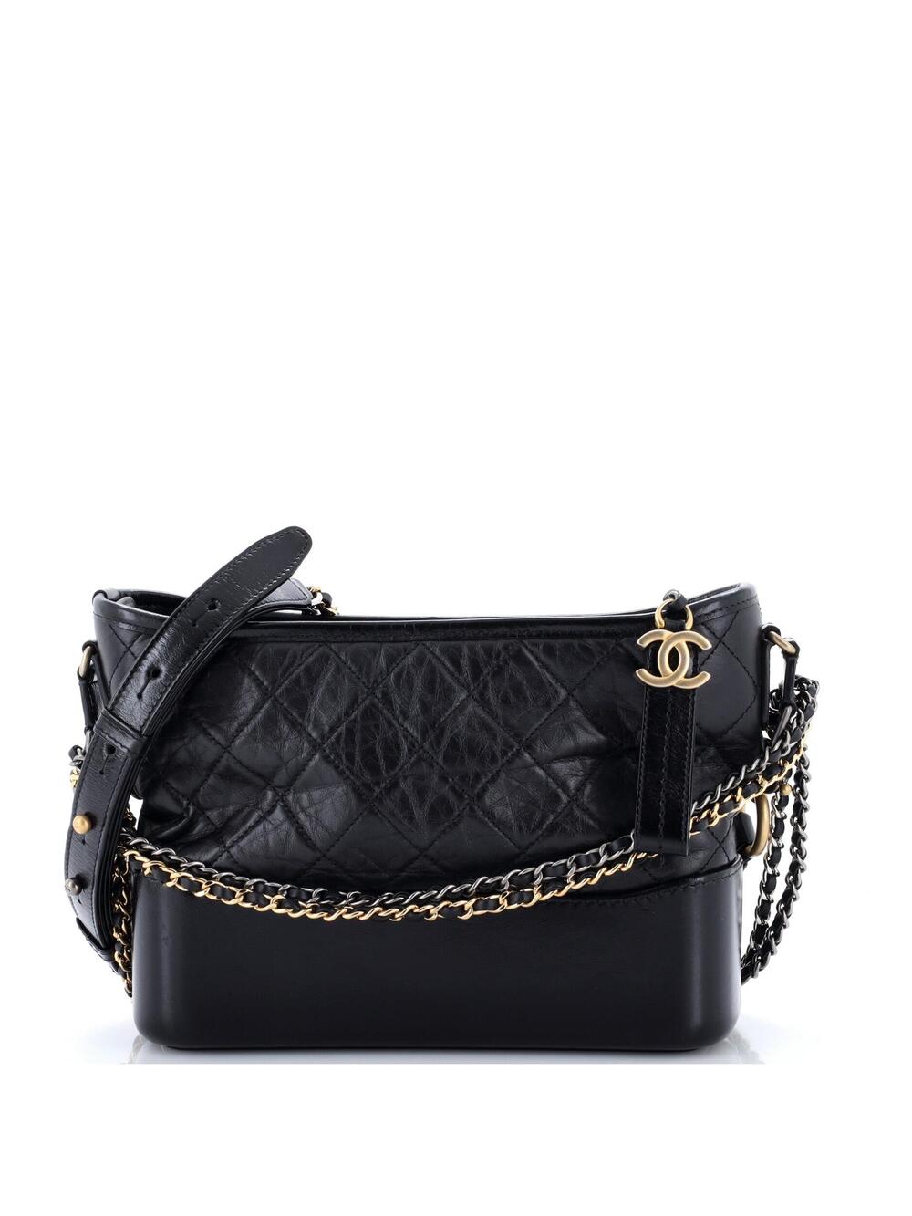 Chanel Gabrielle Hobo With Logo Handle #370948C36B
